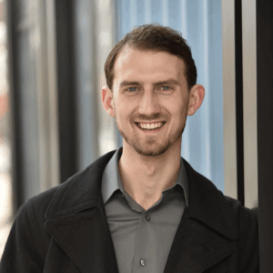 Nathan Landis Funk smiling